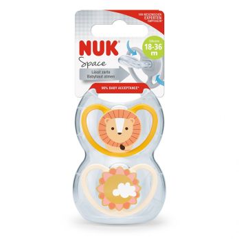 Set NUK de 2 Chupete Space